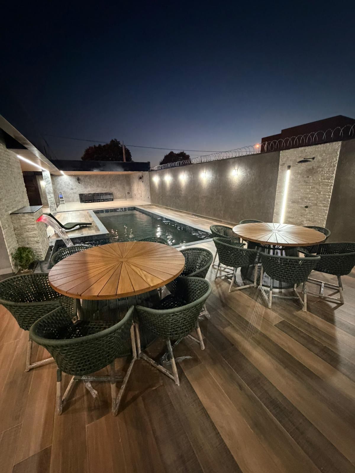 Lounge ao ar livre do Quiosque Chacon